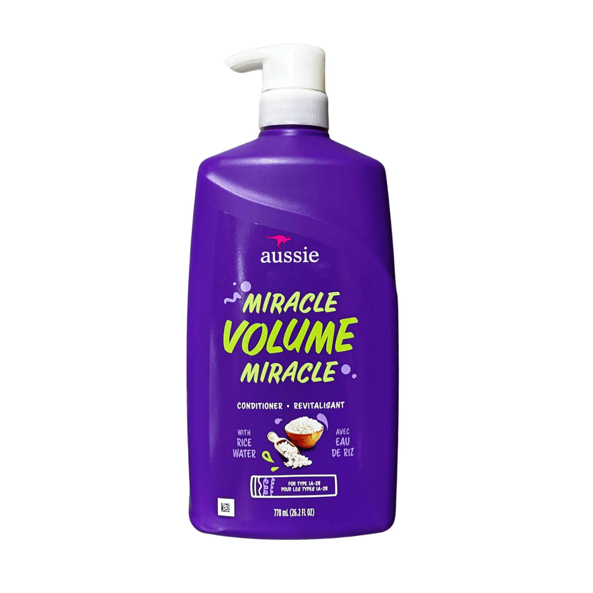 Aussie Miracle Volume Revitalisant Hair Conditioner with Pump, 26.2 Oz